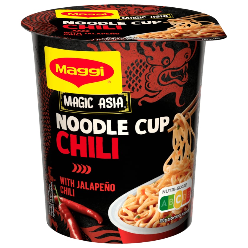 Maggi Magic Asia Noodle Cup Jalapeno Chili 63g